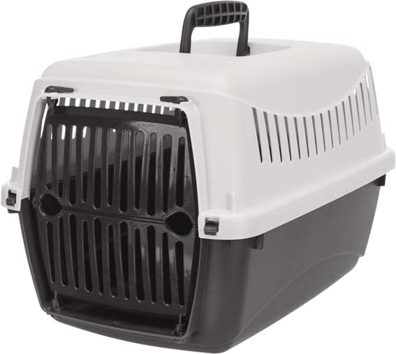 Transportbur Capri XXS, 26 × h25 × 39 cm, antracit/grön