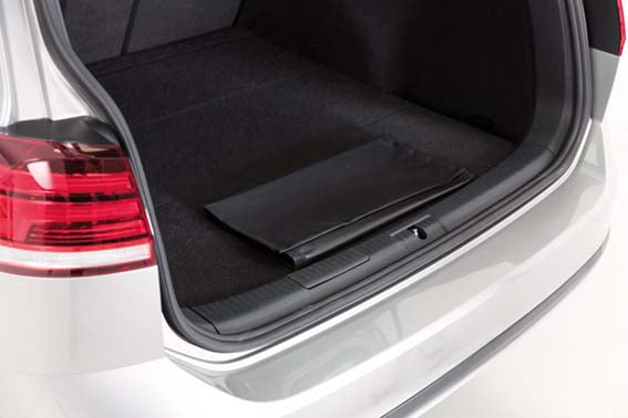Bilskydd för bagagerutrymme, vikbar kofångarskydd, 70x50 cm, svart
