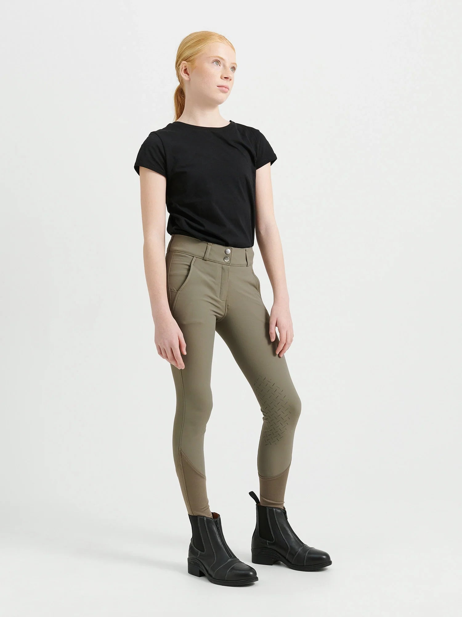 Jacson Barn/Junior Rigmor Ridbyxa Knäskodd Brun