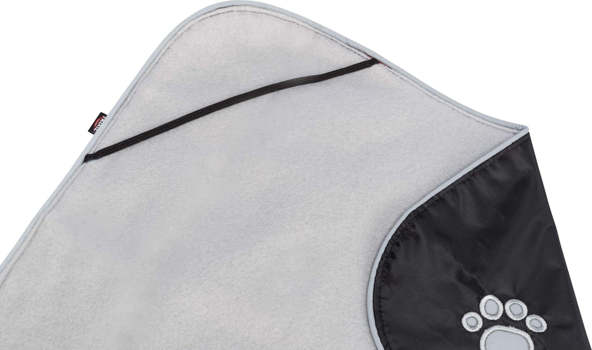 Orléans Hundtäcke Reflex/Fleece 55 cm, svart