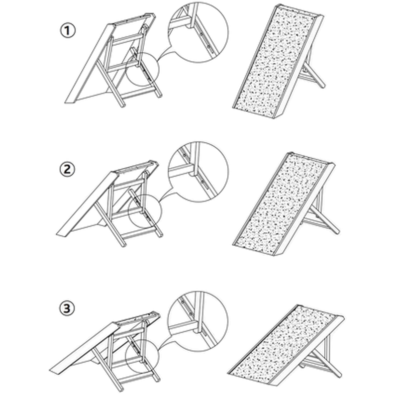 Trixie Ramp Height-Adjustable