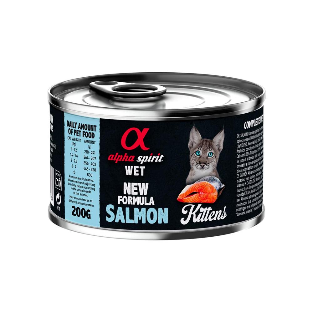 Alphaspirit Alphaspirit Cat Kitten Salmon (Lax) X 6
