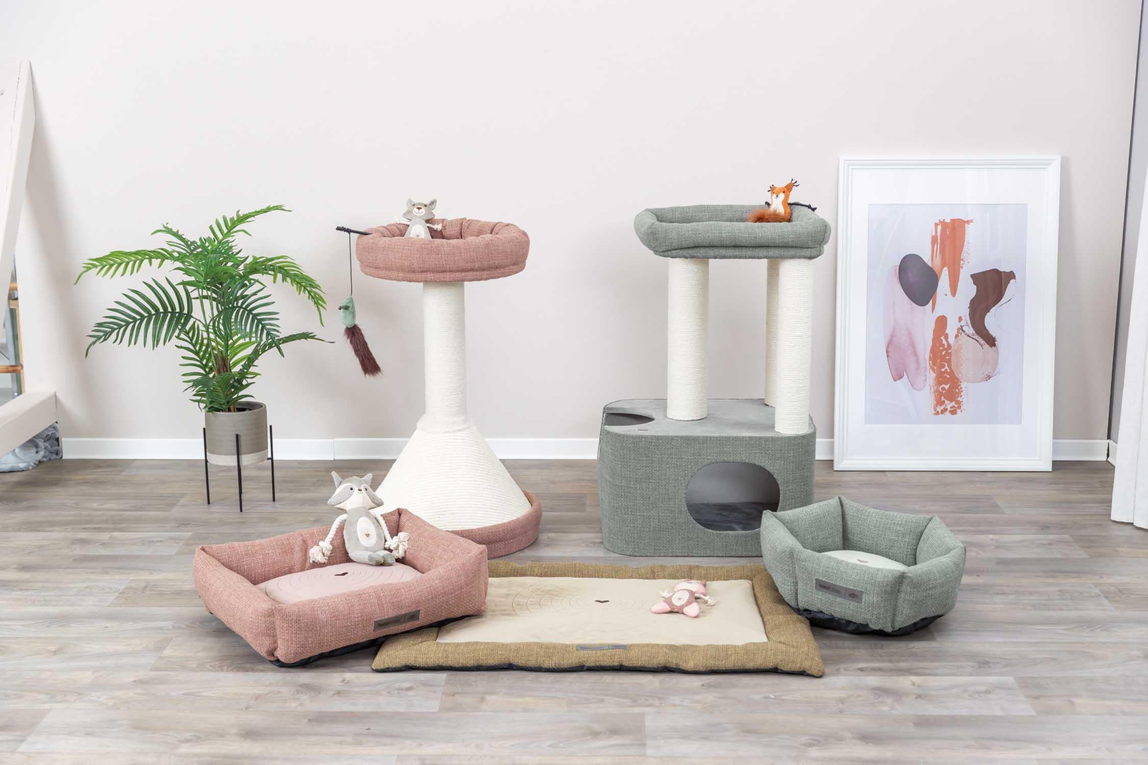 Bädd Viviana, 60 × 50 cm, blå-grå