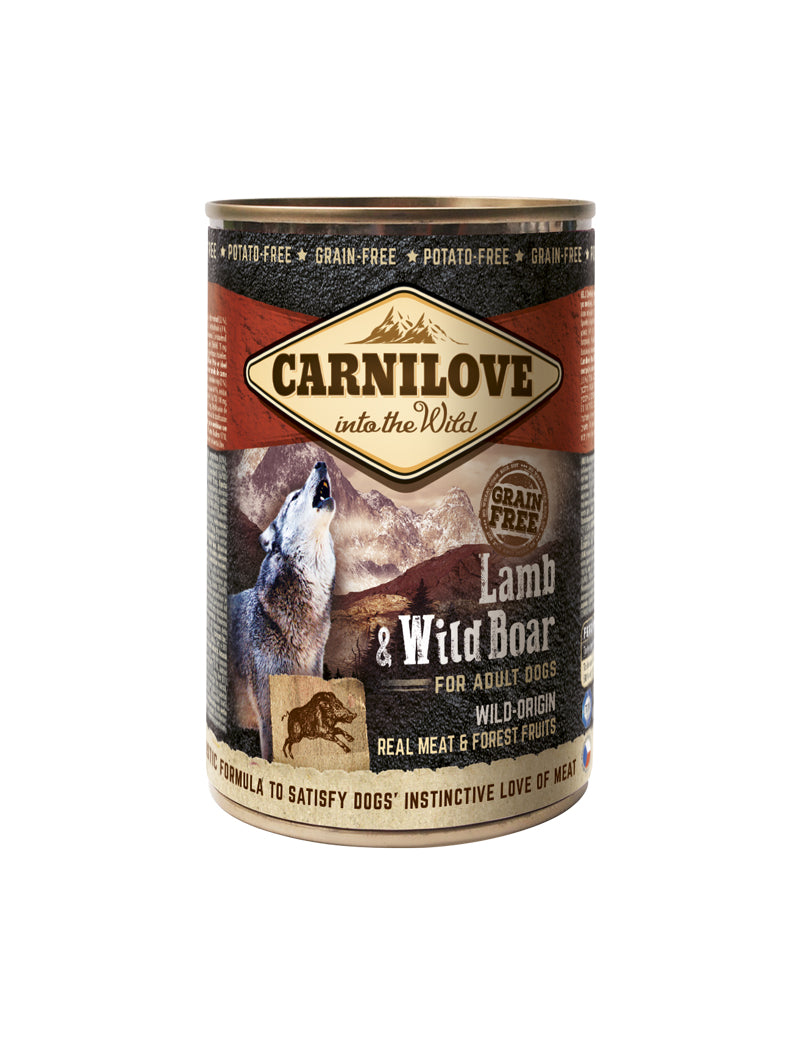 Carnilove Wild Meat Lamb & Wildboar 400 g x 6