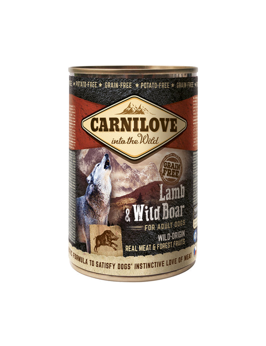 Carnilove Wild Meat Lamb & Wildboar 400 g x 6