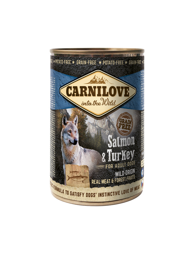 Carnilove Wild Meat Salmon & Turkey 400 g x 6