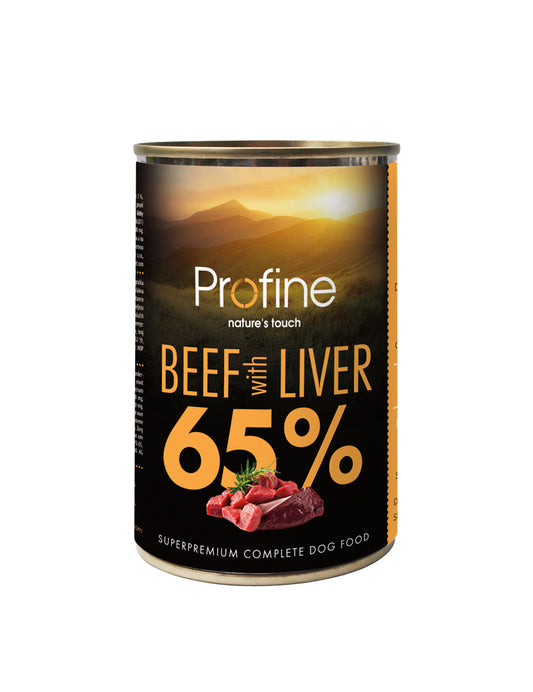 Profine 65% Beef & Beef Liver 400 g x 6