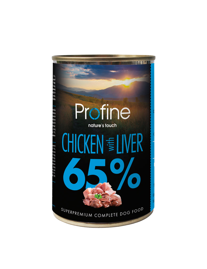 Profine 65% Chicken & Chicken Liver 400 g x 6