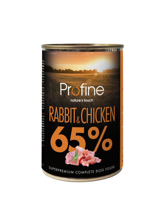 Profine 65% Rabbit & Chicken 400 g x 6