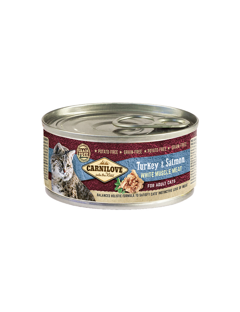 Carnilove WMM Turkey & Salmon Cat 100g x 12