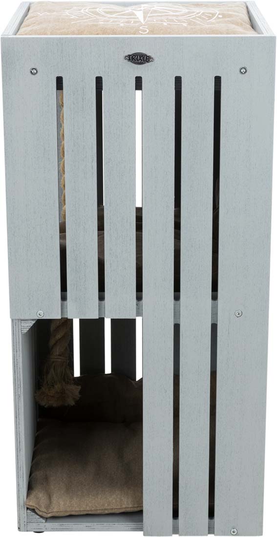 BE NORDIC Cat-Tower Juna , 38 x h77 x 38 cm, grå
