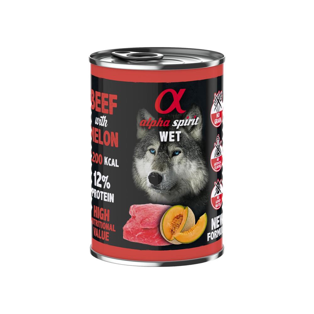 Alphaspirit Alphaspirit Beef With Melon 400 G X 6