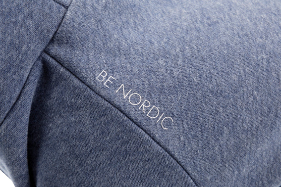 BE NORDIC Flensburg hoodie, L: 55 cm, blå