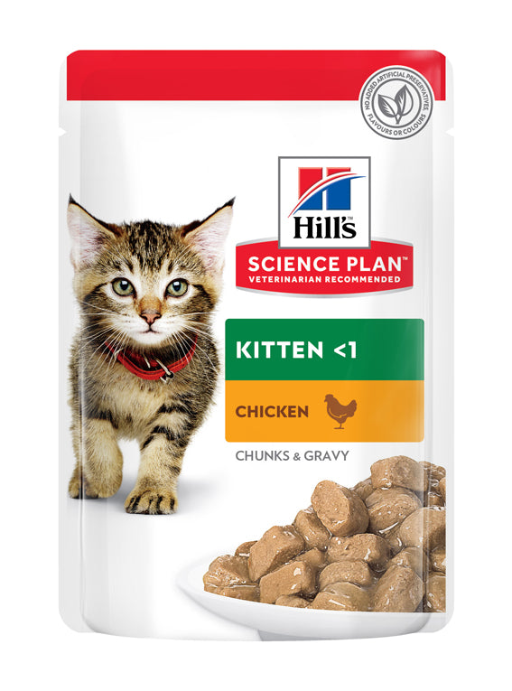 Hills Kitten Multipack Chicken & Turkey, 12x85g, multipack