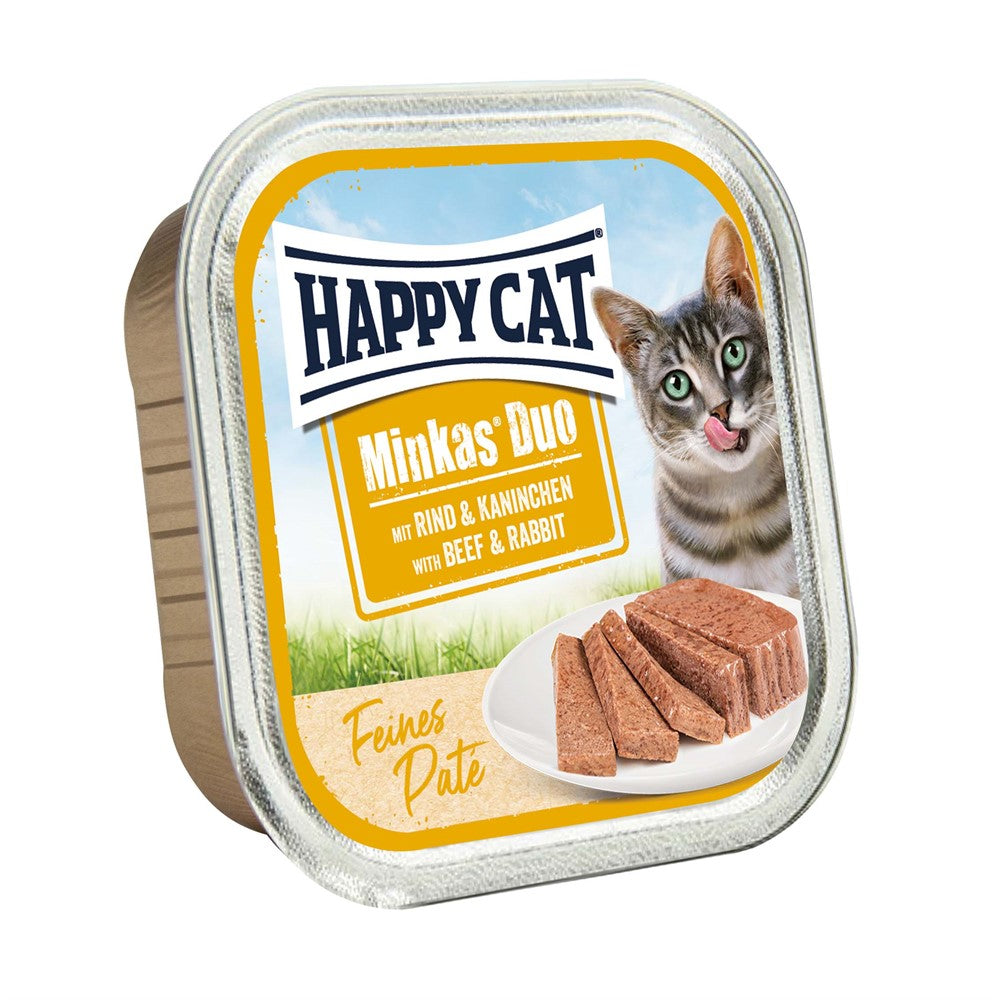 HC Minkas Duo Paté oxkött & kanin, 100 g