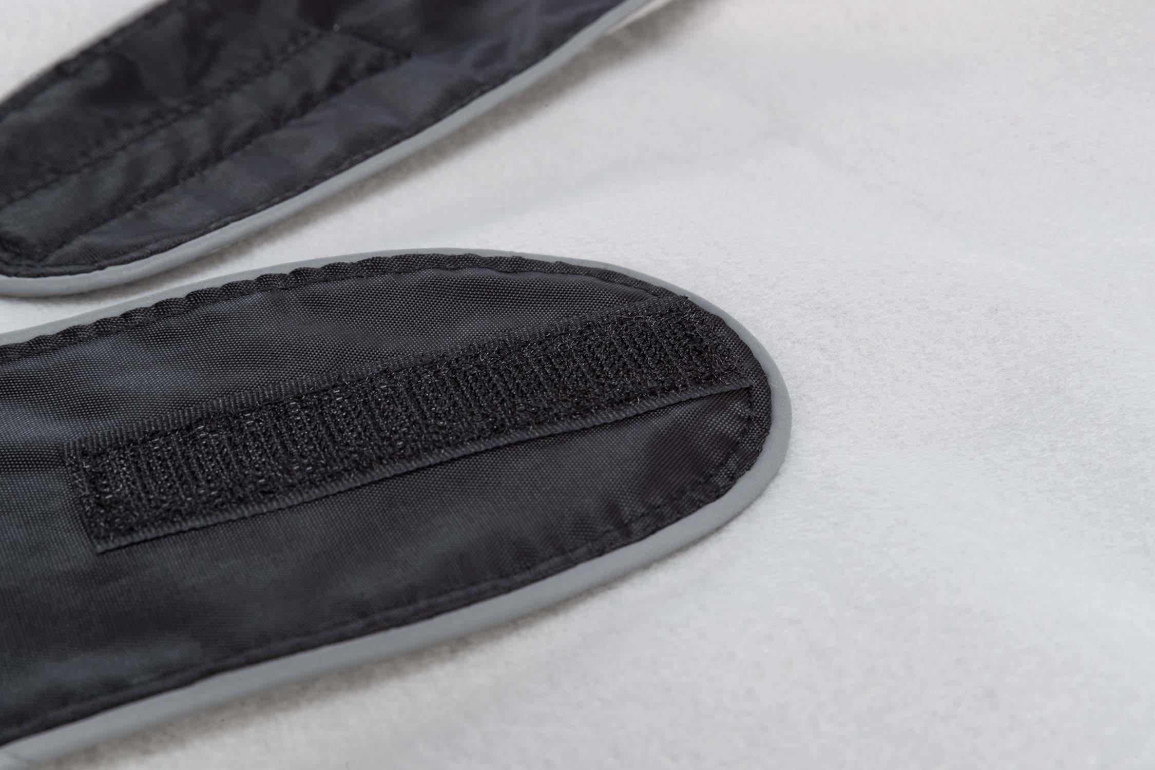 Orléans Hundtäcke Reflex/Fleece 55 cm, svart