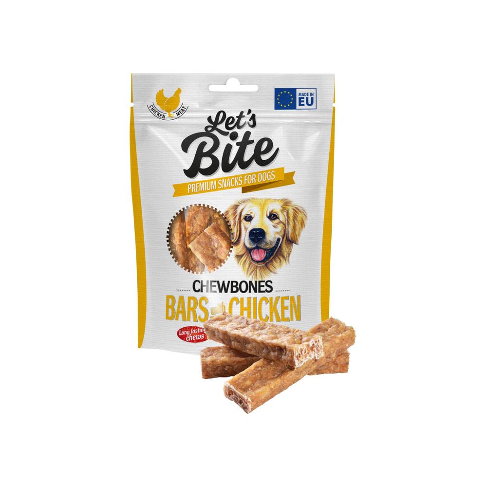 Let'S Bite Lets Bite Chewbones Tuggpinnar Med Kyckling X 10