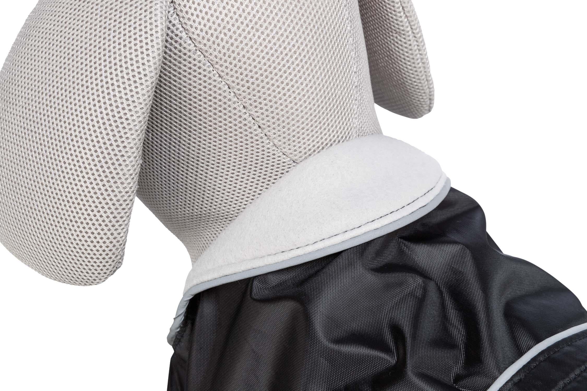 Orléans Hundtäcke Reflex/Fleece 55 cm, svart