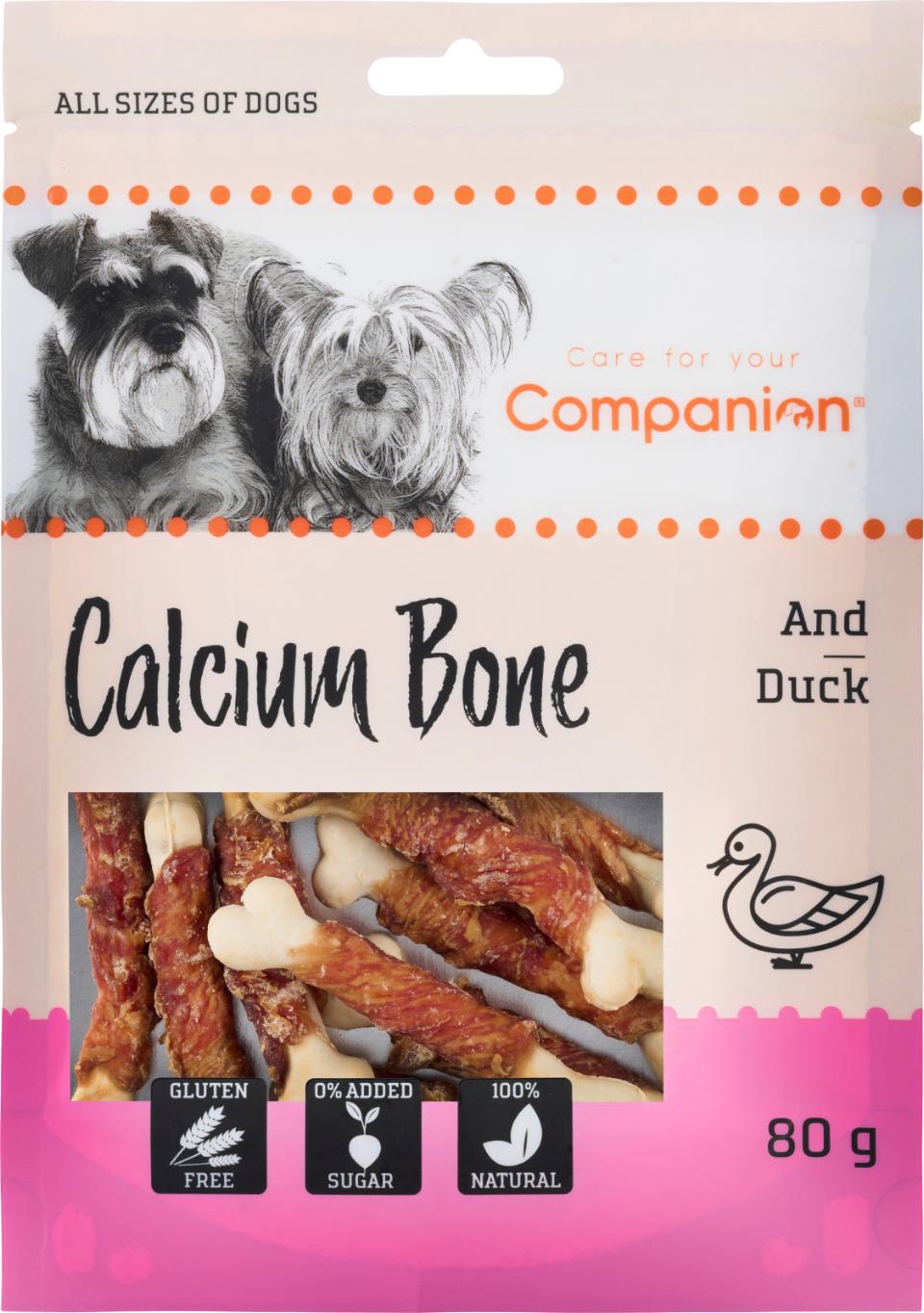 Companion duck calcium bone