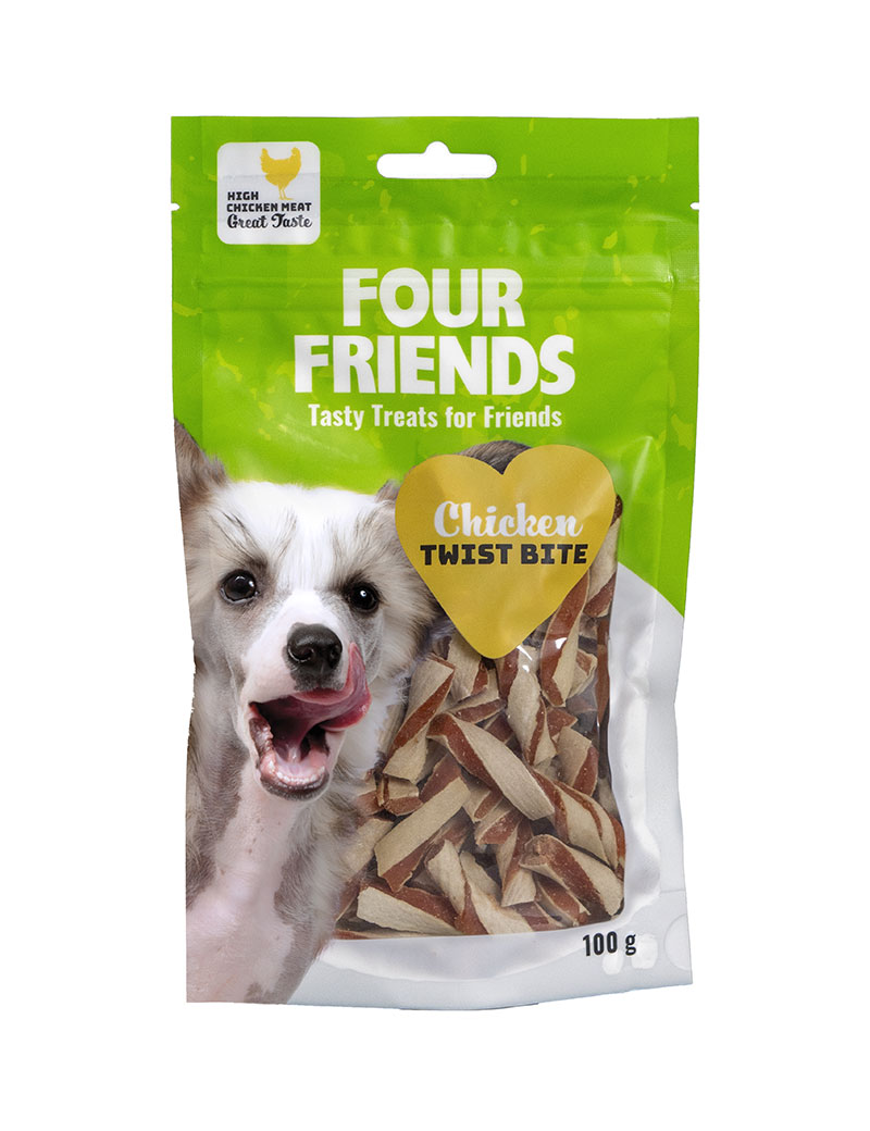 Four Friends Chicken Twist Bite 6 & 12-pack