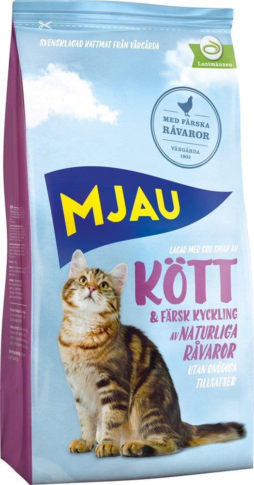 Mjau köttsmak Torrfoder 3,5 kg