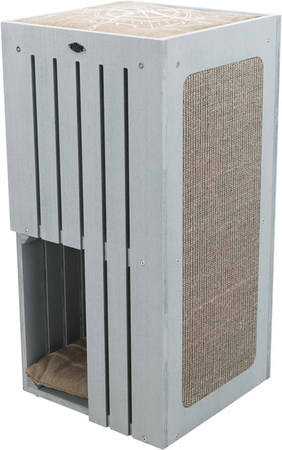 BE NORDIC Cat-Tower Juna , 38 x h77 x 38 cm, grå