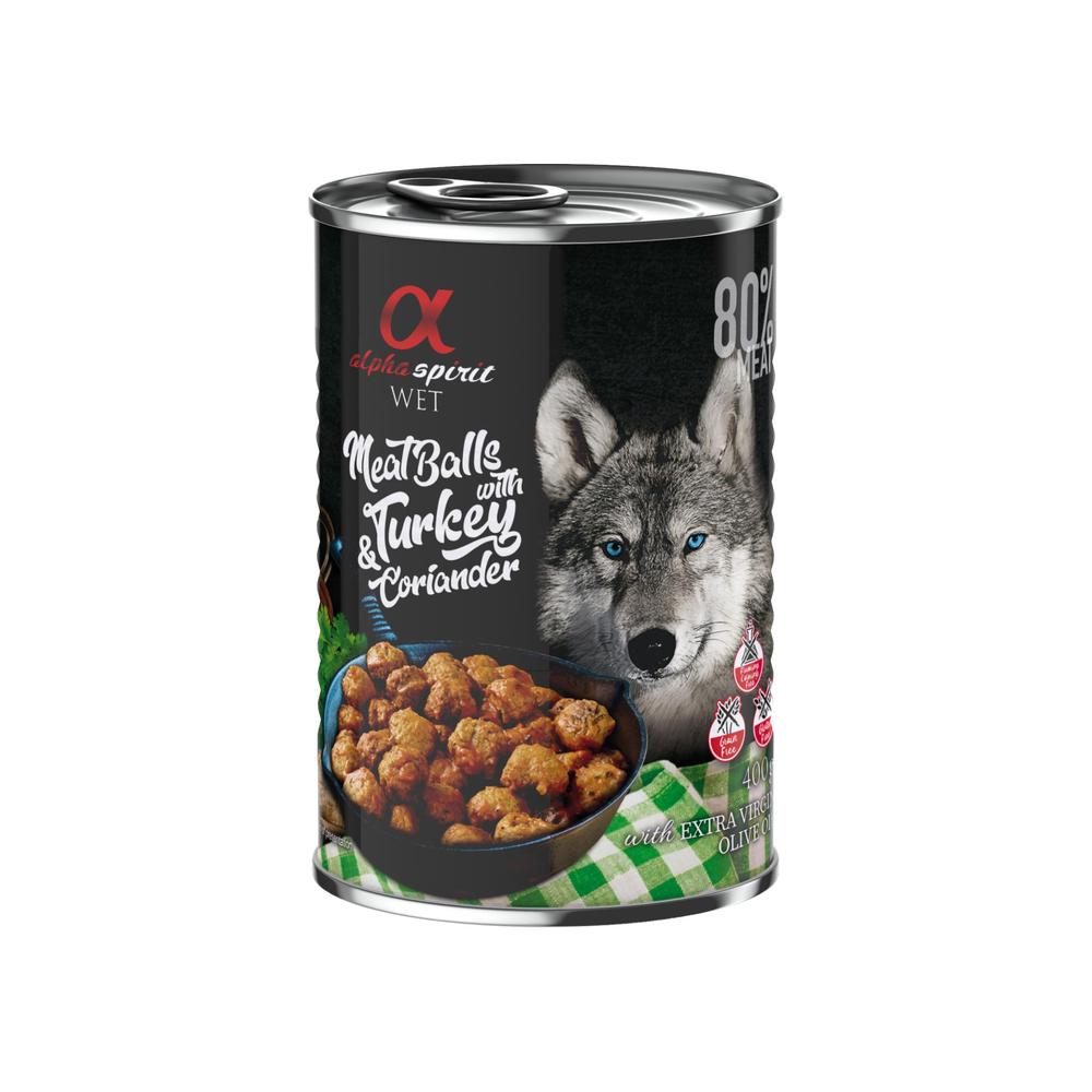 Alphaspirit Kødboller Med Kalkun Og Koriander X 6