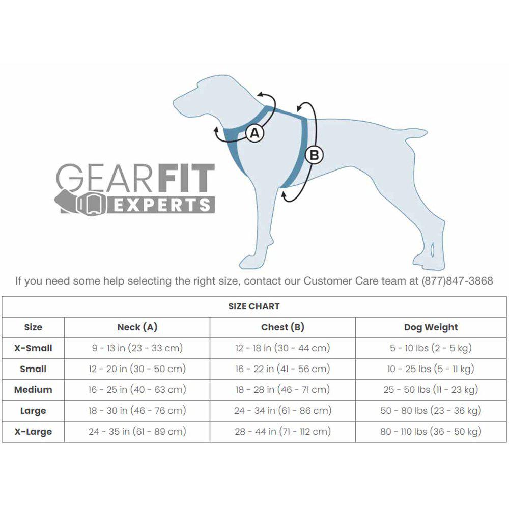 Kurgo Tru-Fit Smart Harness W/Seatbelttether S Black