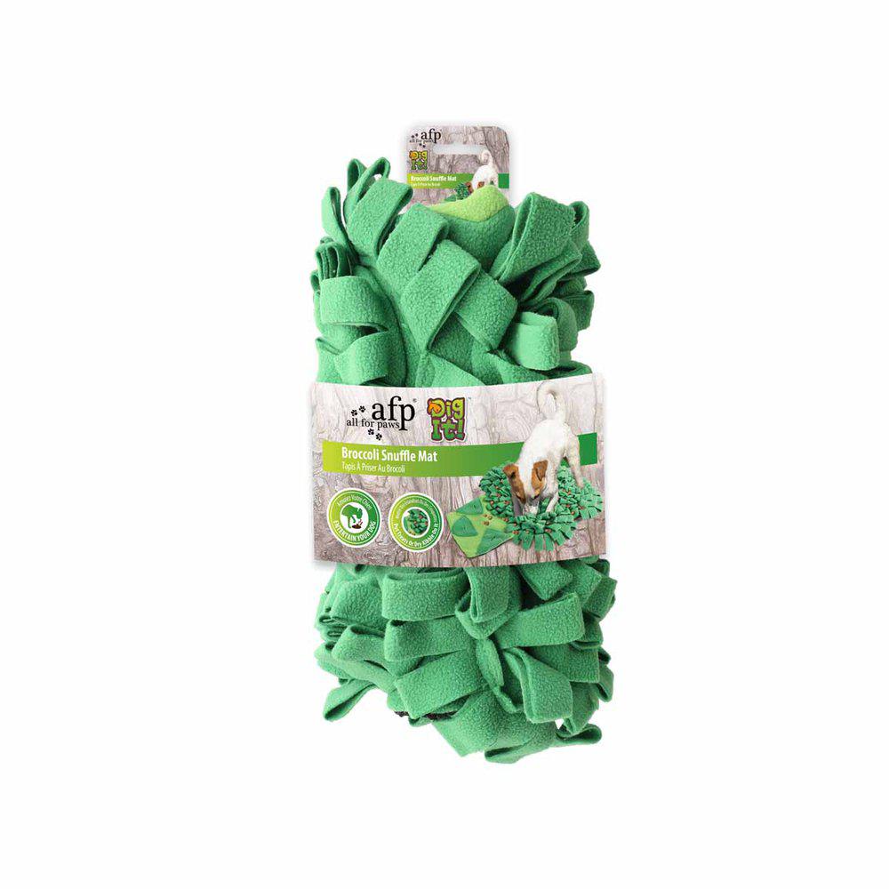 Hundleksak Snuffle Mat Broccoli