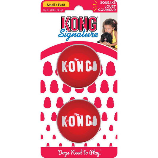 Kong Signature Ballsmall 2-pack 5cm