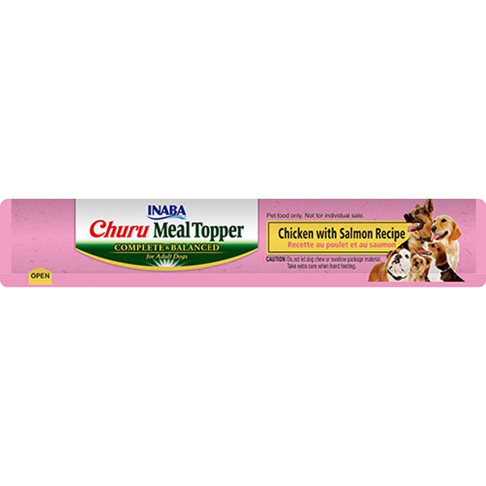 Churu Dog Meal Topper Chicken/Salmon 4St