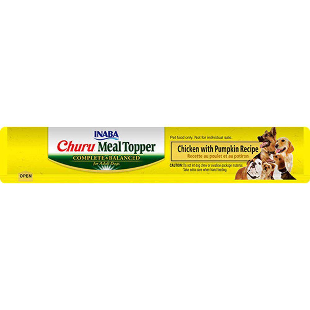 Churu Dog Meal Topper Chicken/Pumpkin 4St