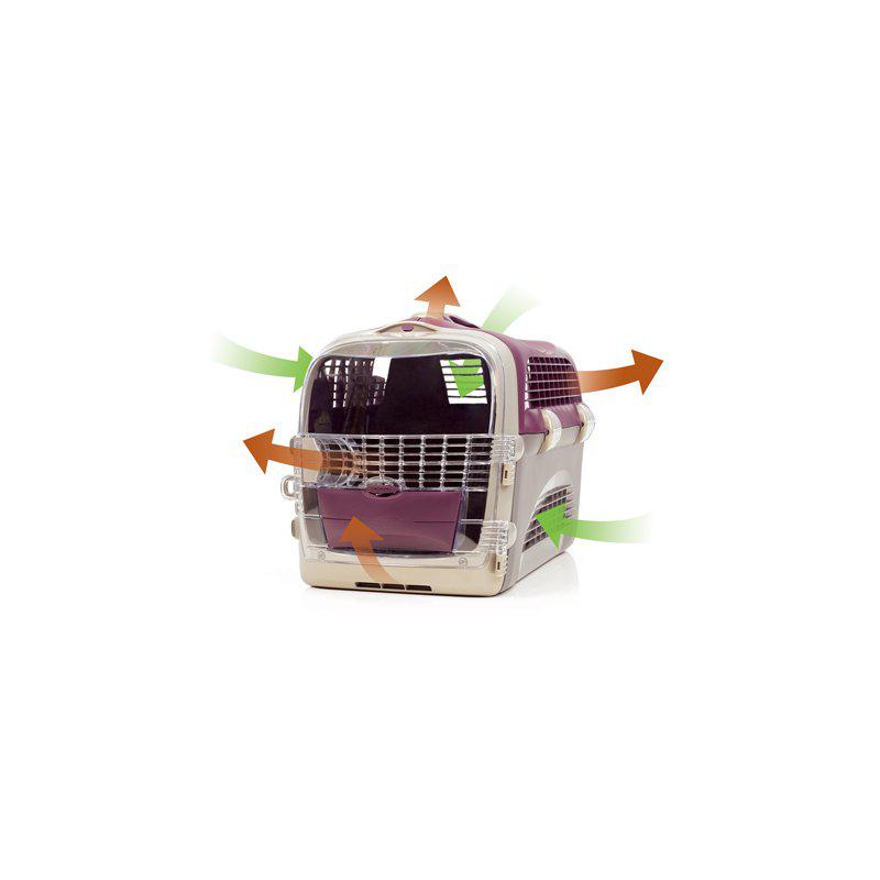 Catit Pet Cargo Cabrio 51x33x35cm Röd