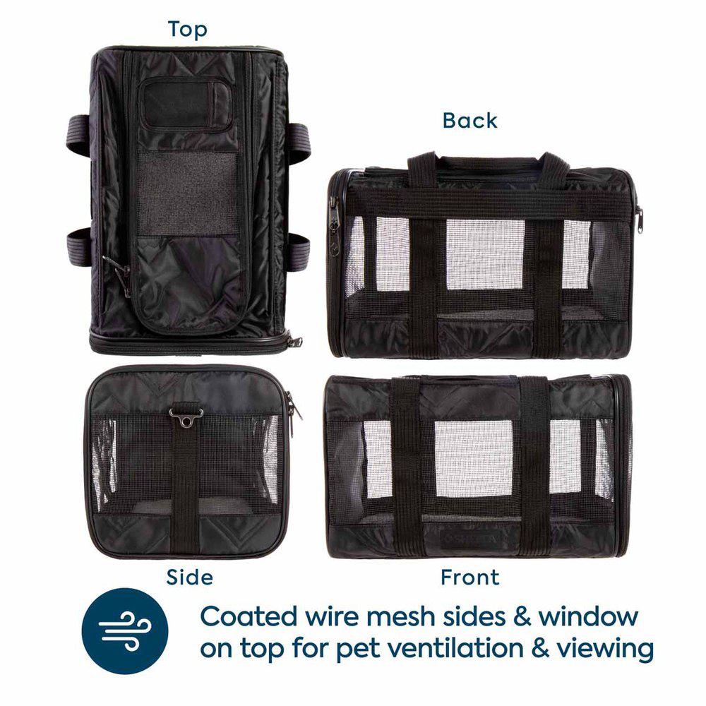 Sherpa Deluxe Pet Carrier Black