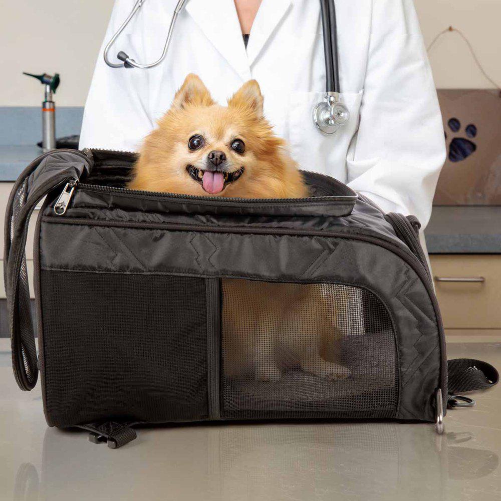 Sherpa Deluxe Pet Carrier & Backpack Black