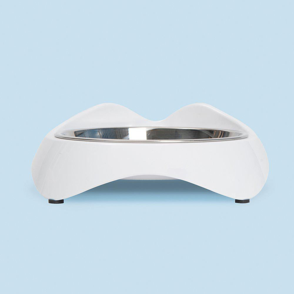 Catit Pixi Skål Rostfri/Vit