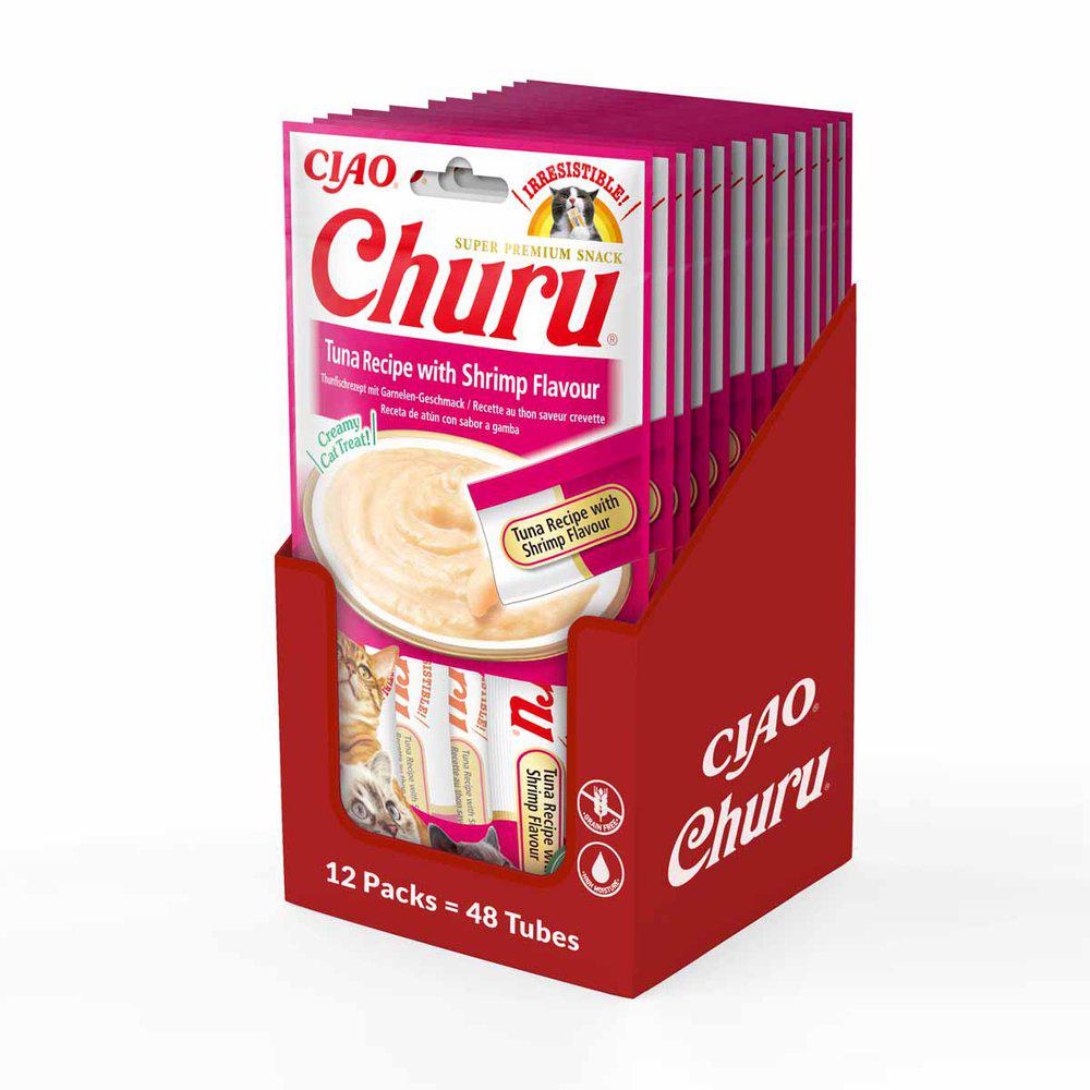 Churu Cat With Tunashrimp Flavour 4St