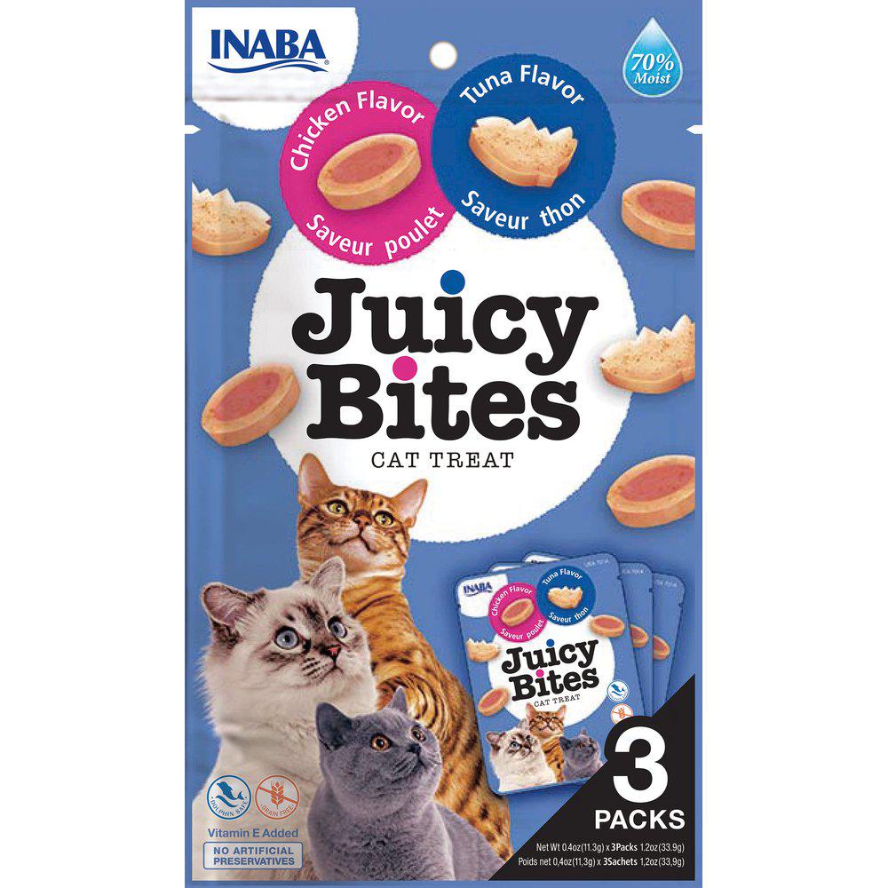 Churu Cat Juicy Bites Chicken /Tuna 3St