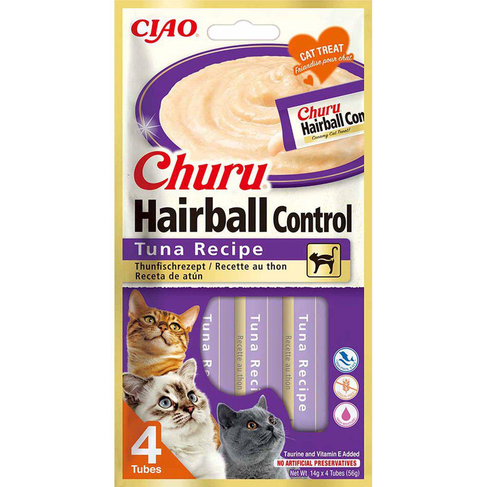 Churu Hairball Control Tuna 4St