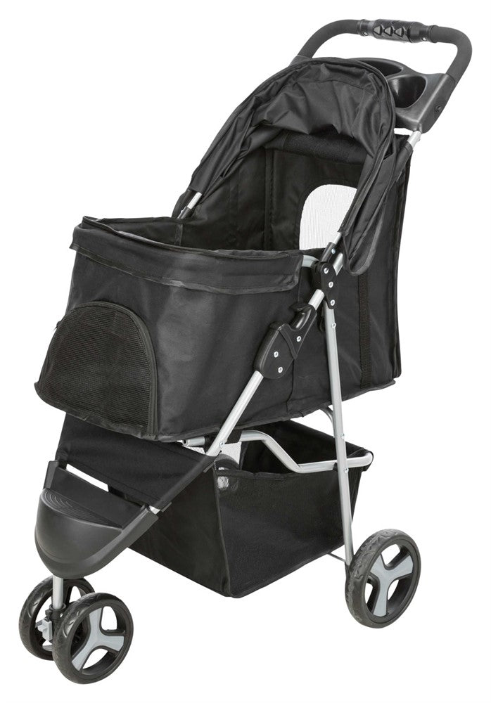 Trixie Djurvagn Buggy Hopfällbar 47×h100×80 cm Svart