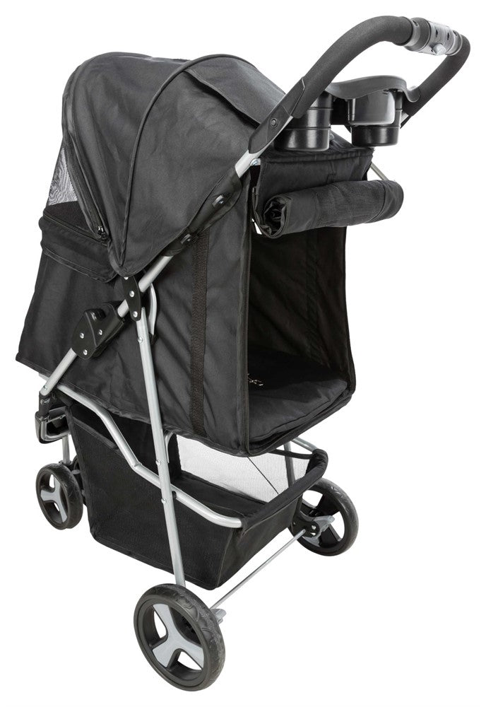 Trixie Djurvagn Buggy Hopfällbar 47×h100×80 cm Svart