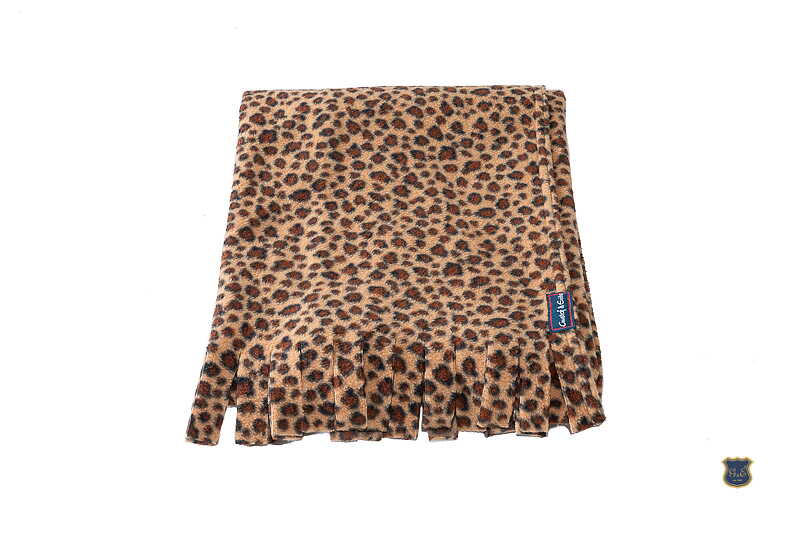 G&E Fleece Pläd Leopard