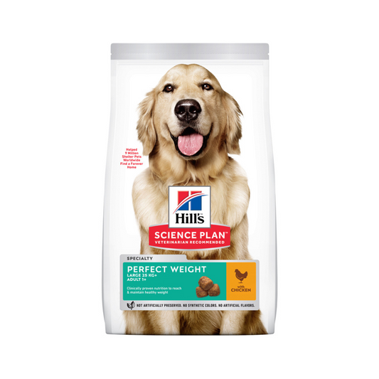 Hills Canine Adult Perfect Weight Large Breed Chicken 12kg