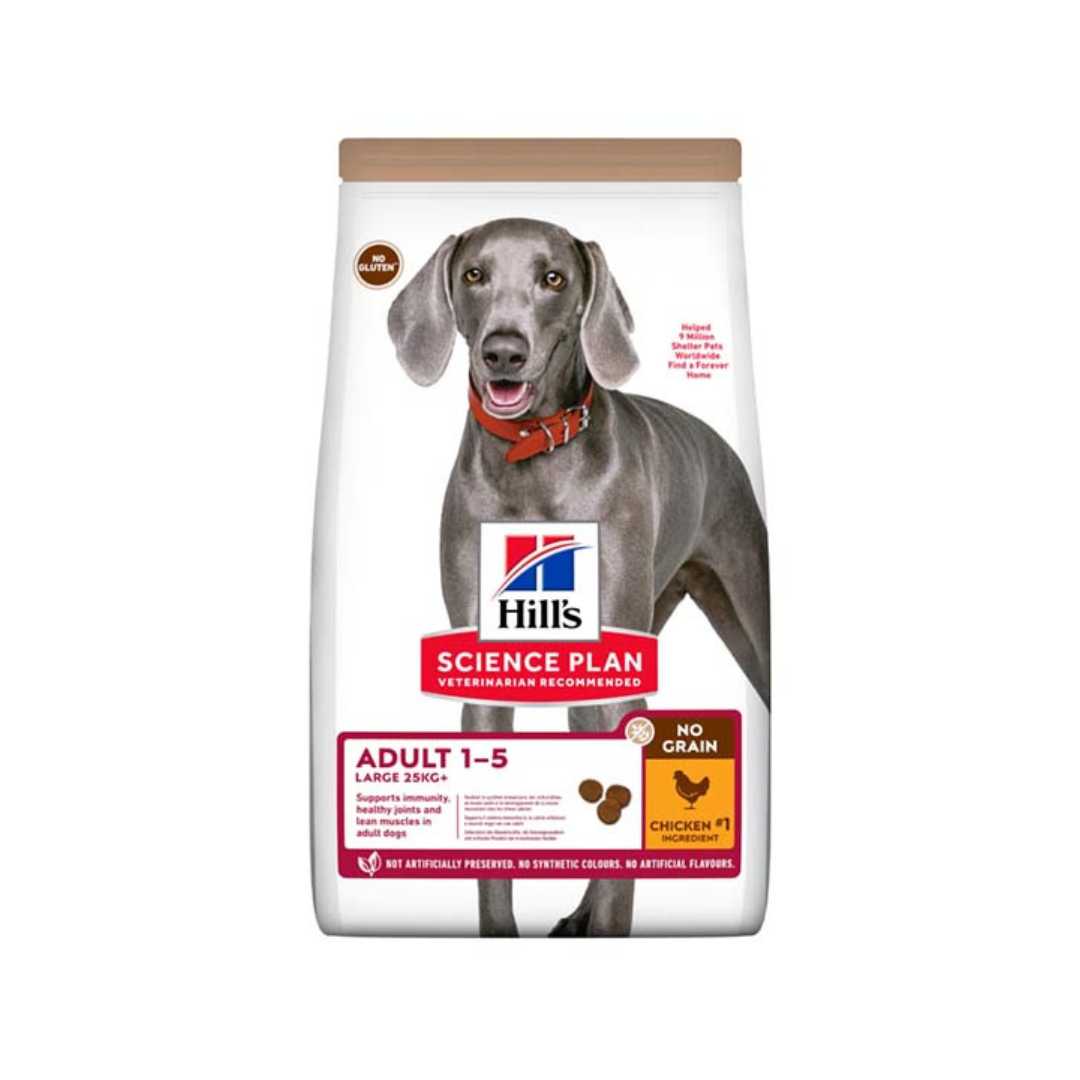 Hills Canine Adult Large Breed NoGrain Chicken 14kg