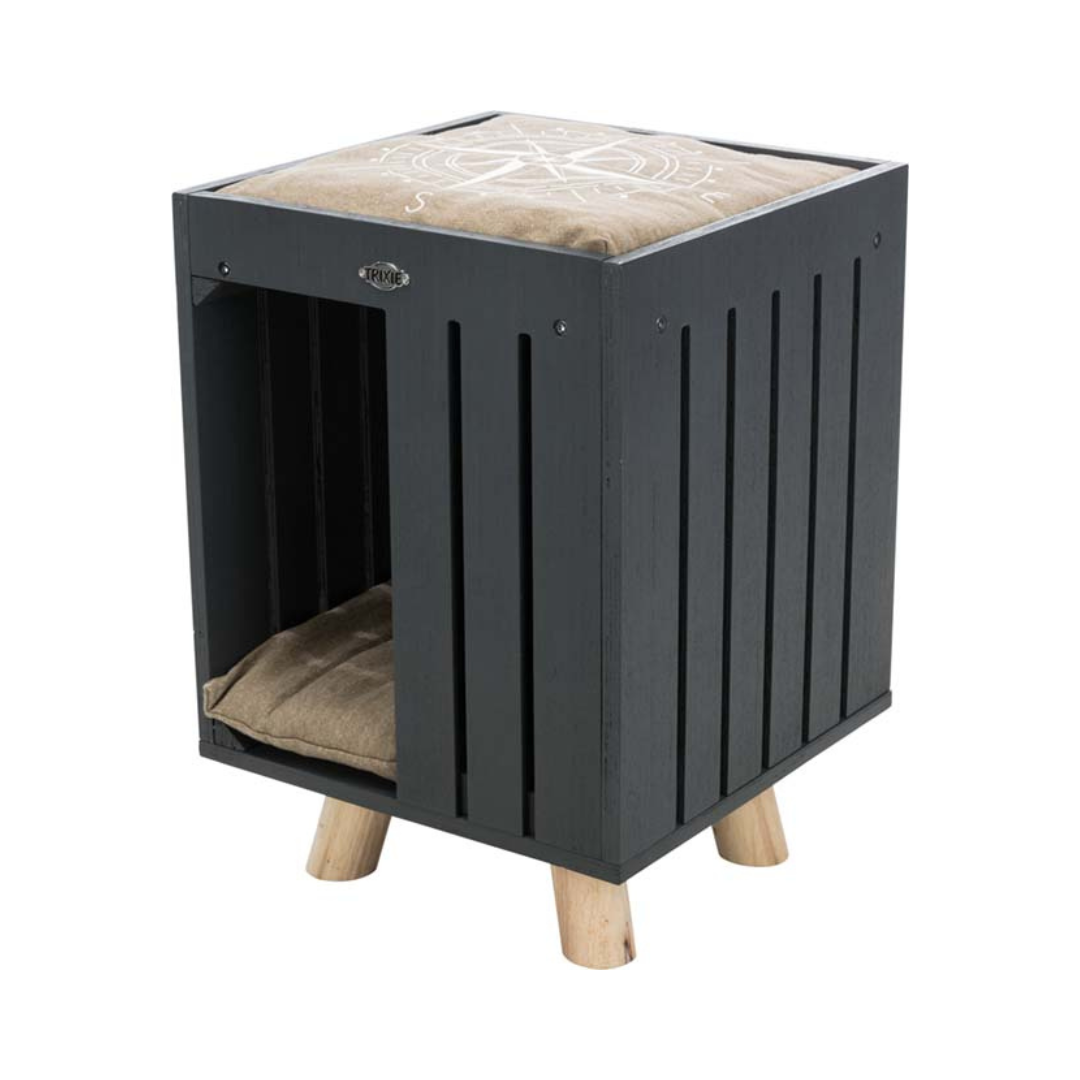 Trixie BE NORDIC Alva igloo, 36 × 51 × 36 cm, Antracit/Sand