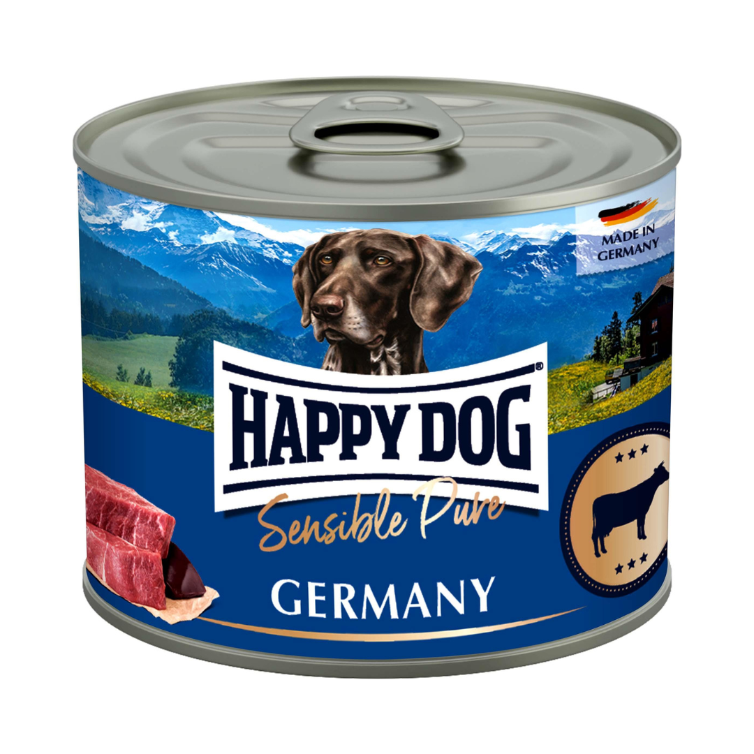 HappyDog konserv Germany 100% nötkött 200g x 6