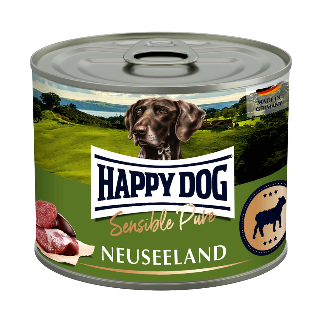 HappyDog konserv Neuseeland 100% lamm 200g x 6