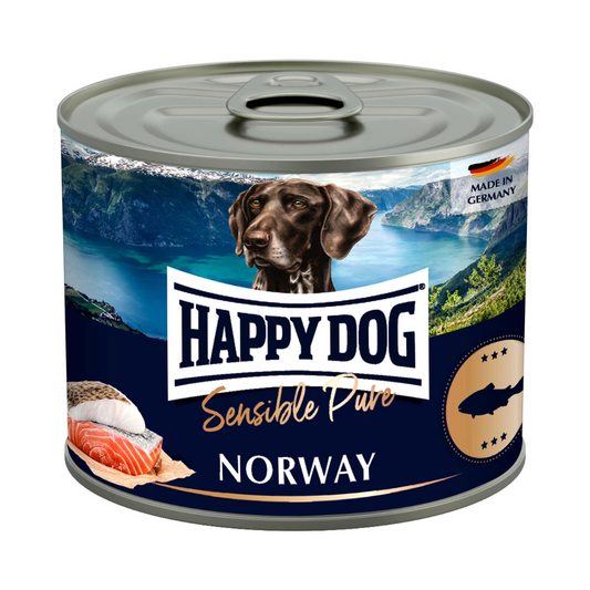 HappyDog konserv Norway 100% havsfisk 200g x 6