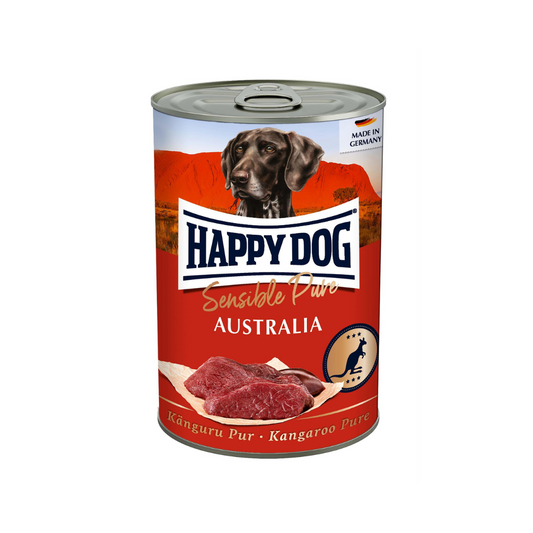 HappyDog konserv, Australia, 100% känguru 400g x 6