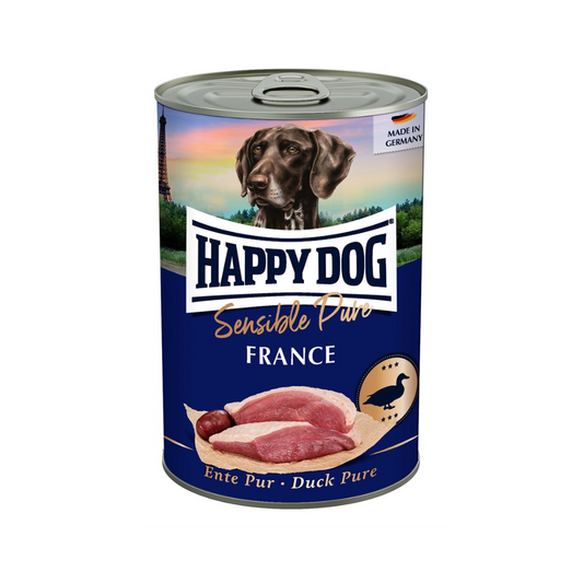 HappyDog konserv, France, 100% anka 400g x 6